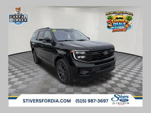 Black Metallic 2025 Ford Expedition Platinum