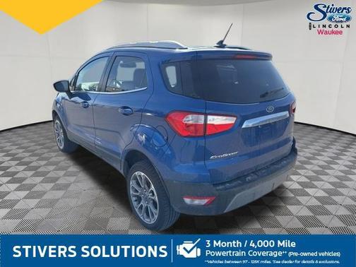 Lightning Blue 2019 Ford EcoSport Titanium