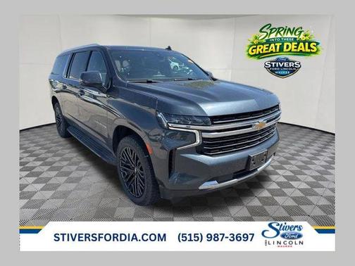 Shadow Gray Metallic 2021 Chevrolet Suburban LT