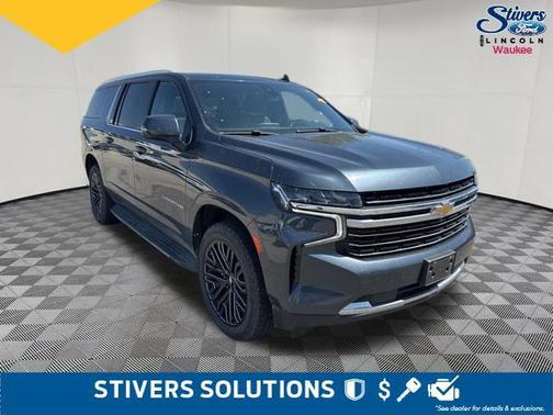 Shadow Gray Metallic 2021 Chevrolet Suburban LT