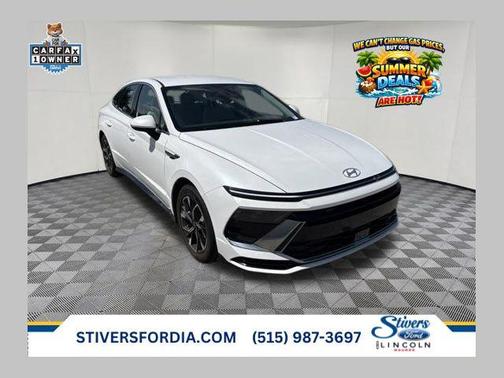 Serenity White 2024 Hyundai SONATA SEL