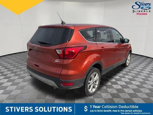 Orange Metallic 2019 Ford Escape SE