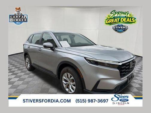 Lunar Silver Metallic 2023 Honda CR-V LX AWD