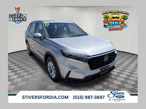 Lunar Silver Metallic 2023 Honda CR-V LX AWD
