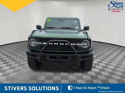 Eruption Green Metallic 2022 Ford Bronco Wildtrak