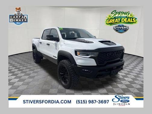 Bright White Clearcoat 2026 RAM 1500 RHO Crew Cab 4x4 5'7' Box