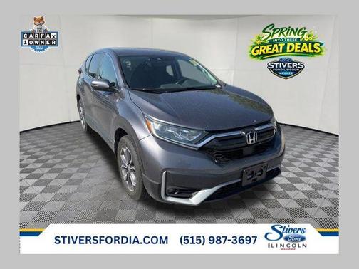 Gray 2021 Honda CR-V AWD EX