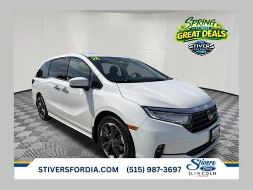Platinum White Pearl 2024 Honda Odyssey Elite