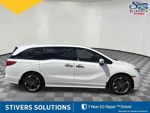 Platinum White Pearl 2024 Honda Odyssey Elite
