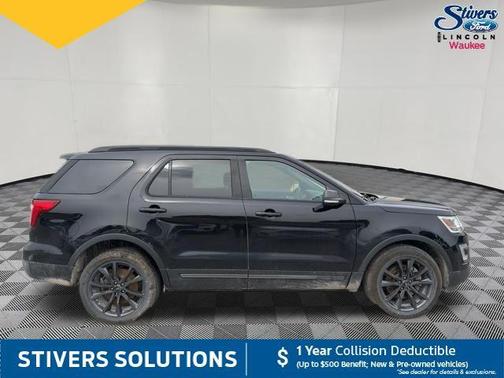 Shadow Black 2017 Ford Explorer XLT