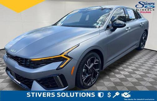 Steel Matte Gray 2025 Kia K5 GT-Line