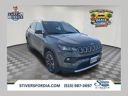 Sting-Gray Clearcoat 2022 Jeep Compass Limited