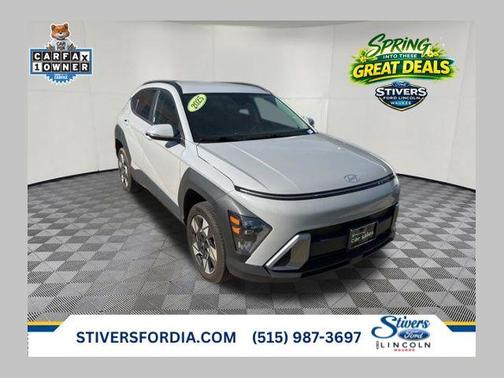 Cyber Gray Metallic 2025 Hyundai KONA SEL