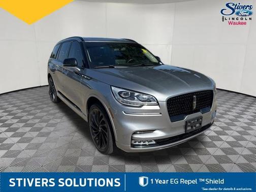 Silver Radiance Metallic Clearcoat 2022 Lincoln Aviator Reserve AWD