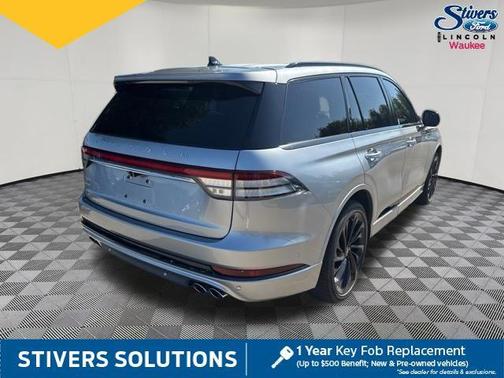Silver Radiance Metallic Clearcoat 2022 Lincoln Aviator Reserve AWD