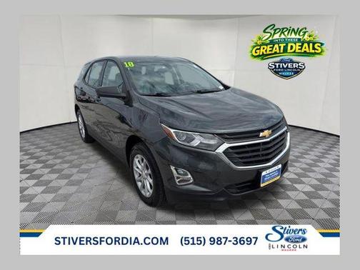 Nightfall Gray Metallic 2018 Chevrolet Equinox LS