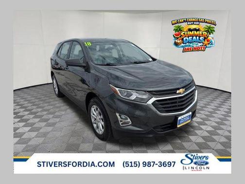 Nightfall Gray Metallic 2018 Chevrolet Equinox LS