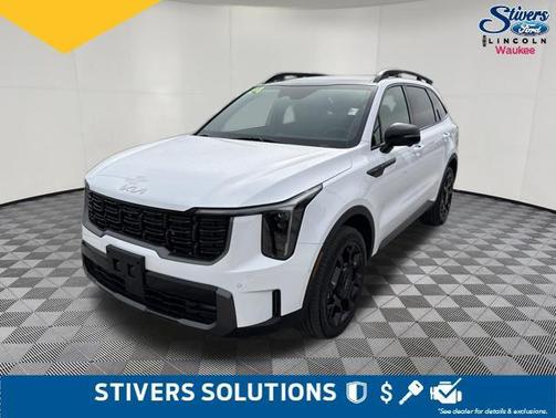 Glacial White Pearl 2024 Kia Sorento SX