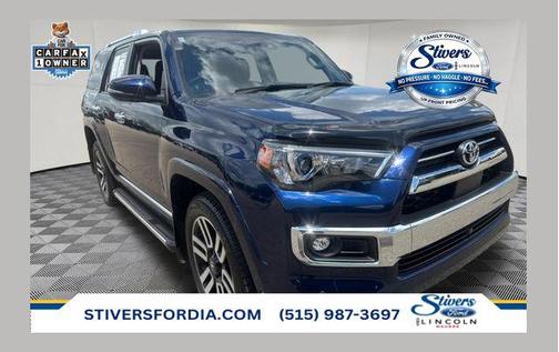 Nautical Blue Metallic 2024 Toyota 4Runner Limited