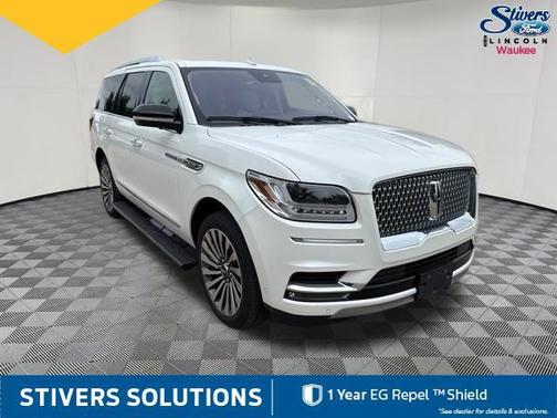 Pristine White 2020 Lincoln Navigator Reserve