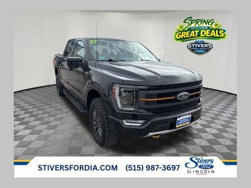 Agate Black Metallic 2022 Ford F-150 Tremor