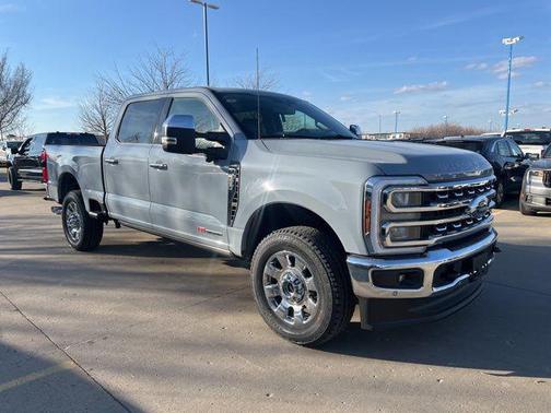 Glacier Gray Metallic Tri-Coat 2026 Ford F-250 Lariat