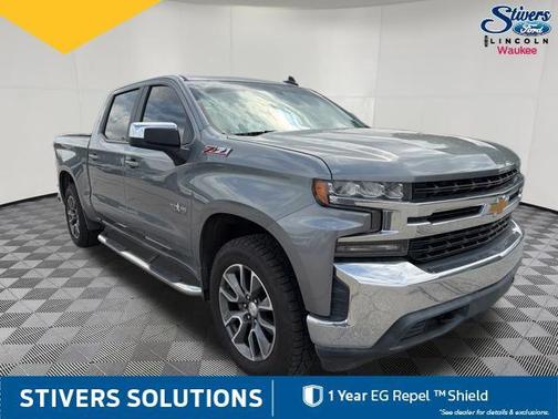 Satin Steel Metallic 2019 Chevrolet Silverado 1500 LT