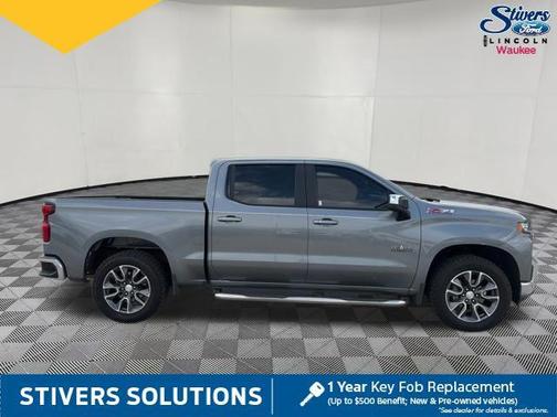 Satin Steel Metallic 2019 Chevrolet Silverado 1500 LT