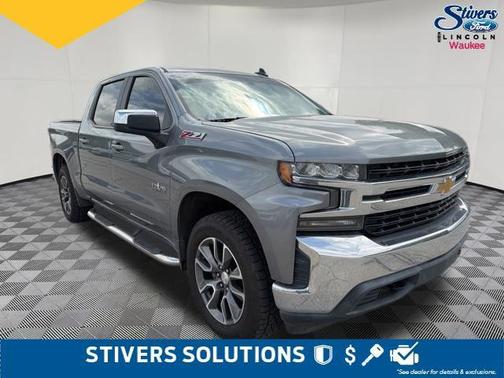 Satin Steel Metallic 2019 Chevrolet Silverado 1500 LT