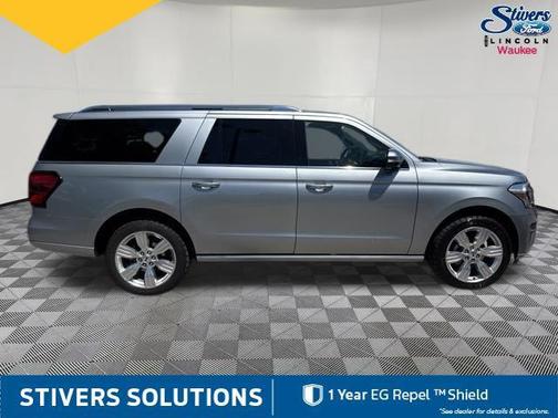 Iconic Silver Metallic 2023 Ford Expedition Max Platinum