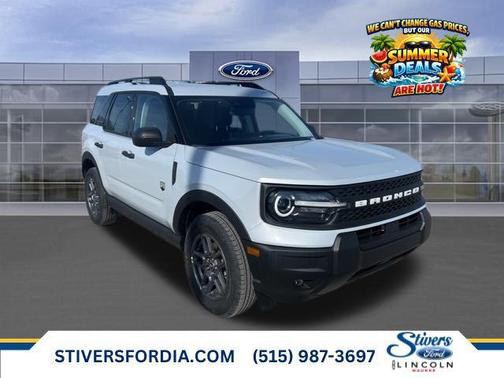 Space White Metallic 2026 Ford Bronco Sport Big Bend