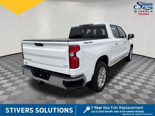 Summit White 2022 Chevrolet Silverado 1500 LTZ