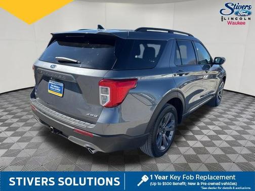 Carbonized Gray Metallic 2023 Ford Explorer XLT