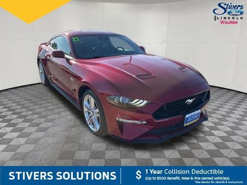 Red Metallic 2021 Ford Mustang GT Premium