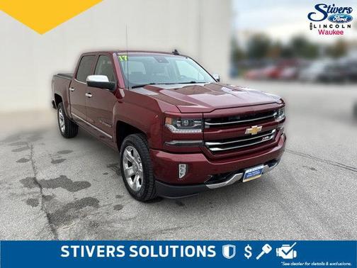 Siren Red Tintcoat 2017 Chevrolet Silverado 1500 LTZ