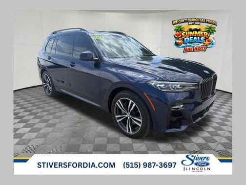 Tanzanite Blue II Metallic 2022 BMW X7 xDrive40i