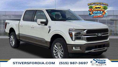 Star White Metallic Tri-Coat 2026 Ford F-150 King Ranch