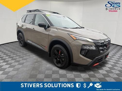 Baja Storm Metallic 2025 Nissan Rogue Rock Creek