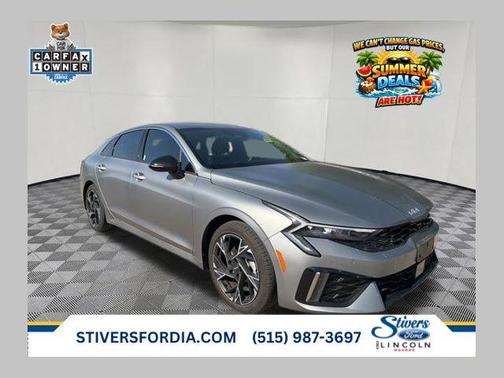 Steel Matte Gray 2025 Kia K5 GT-Line