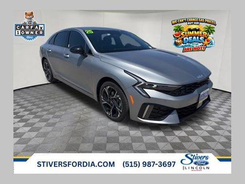 Steel Matte Gray 2025 Kia K5 GT-Line