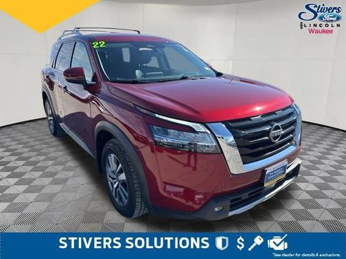 Scarlet Ember Tintcoat 2022 Nissan Pathfinder SL 4WD