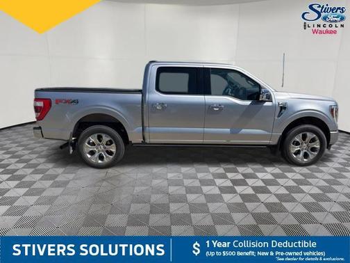 Iconic Silver Metallic 2021 Ford F-150 Platinum