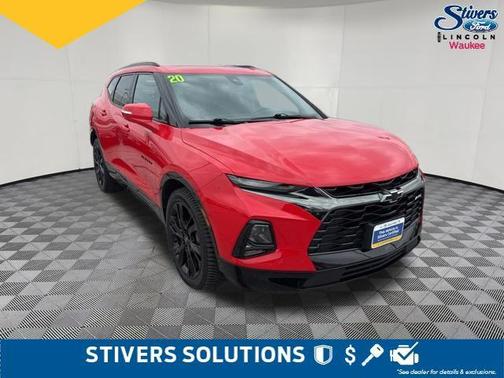 Red Hot 2020 Chevrolet Blazer RS