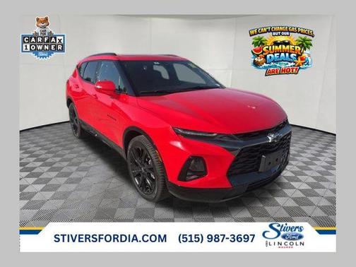 Red Hot 2020 Chevrolet Blazer RS