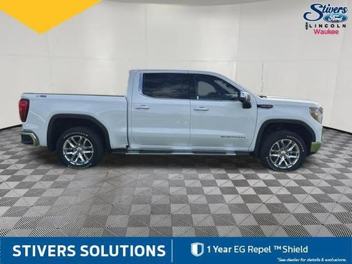 Summit White 2020 GMC Sierra 1500 SLT