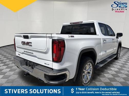 Summit White 2020 GMC Sierra 1500 SLT