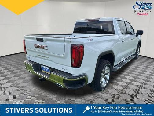 Summit White 2020 GMC Sierra 1500 SLT