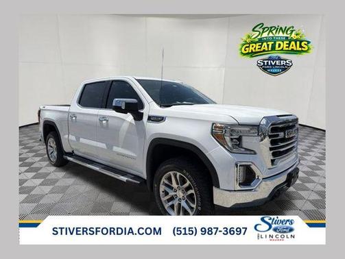 Summit White 2020 GMC Sierra 1500 SLT