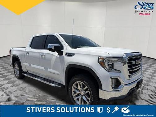 Summit White 2020 GMC Sierra 1500 SLT