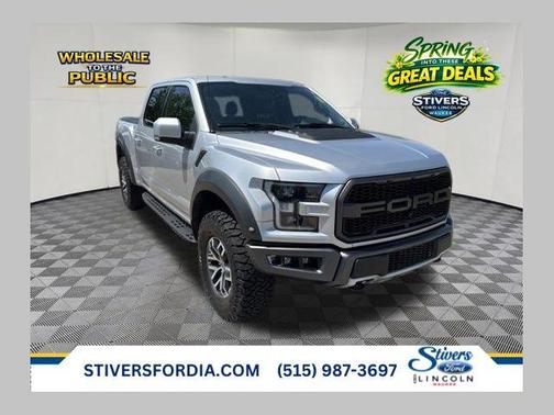 Ingot Silver 2017 Ford F-150 Raptor